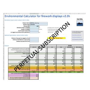 Environmental Calculator- Perpetual Licence Image
