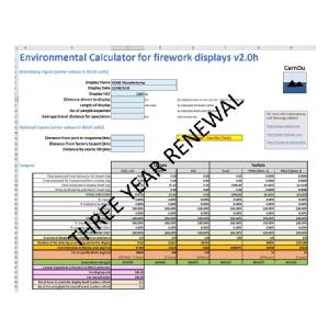 Environmental Calculator- 3 Year Licence Image
